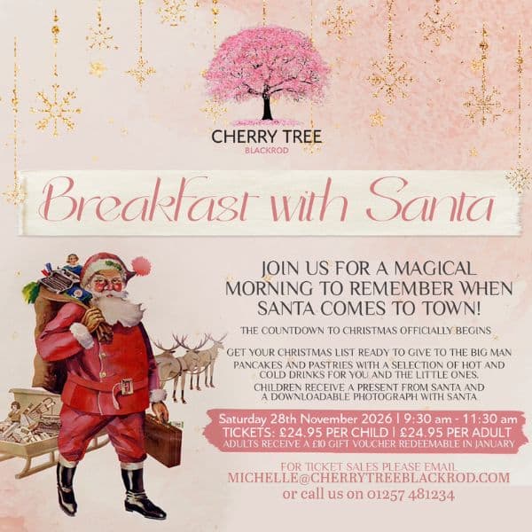 Breakfast with Santa in Bolton